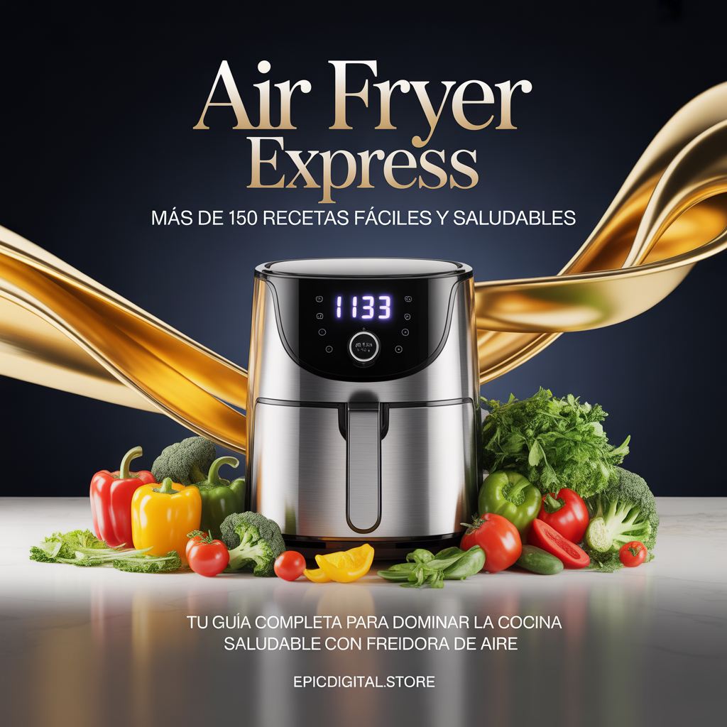 La colección definitiva de Air Fryer: +180 recetas fáciles, rápidas y saludables